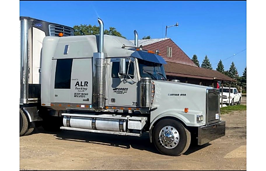 White Western Star semi number 715